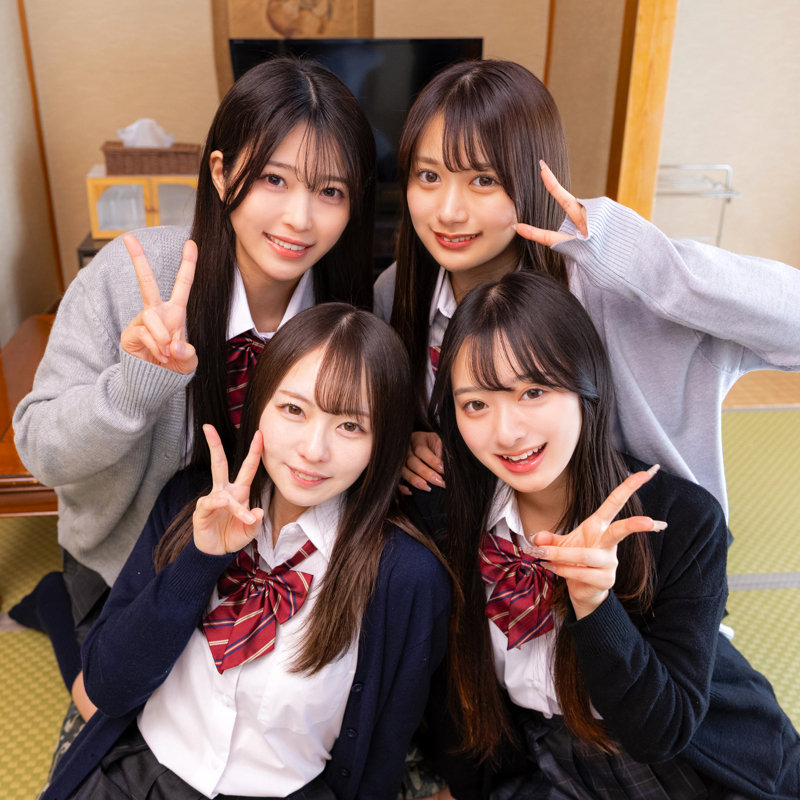かりん&めいさ&かほ&あおい サンプル画像1